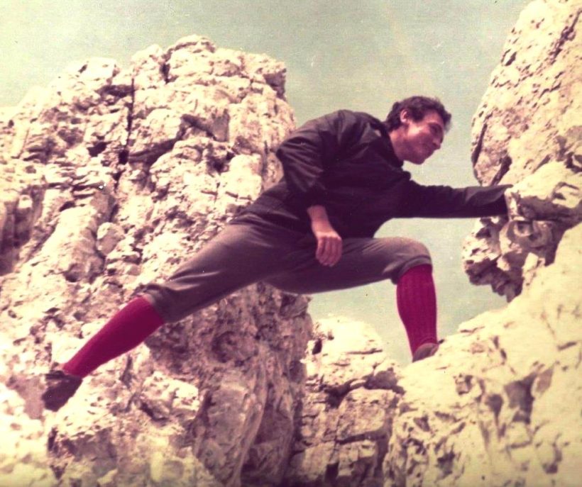Roberto Franceschi in montagna